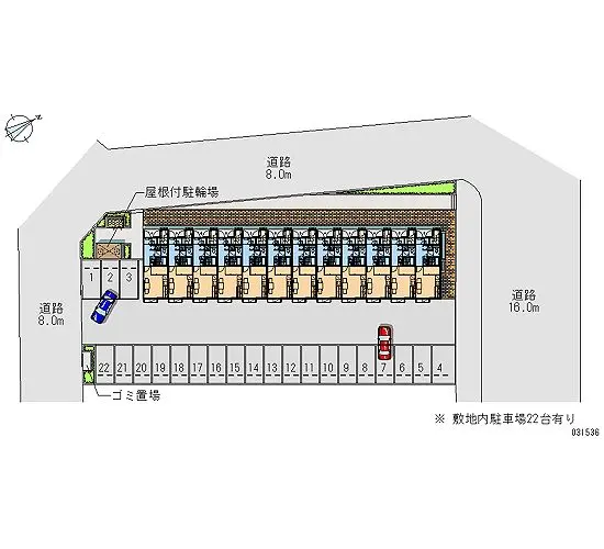 ひたちなか市高場 月極駐車場